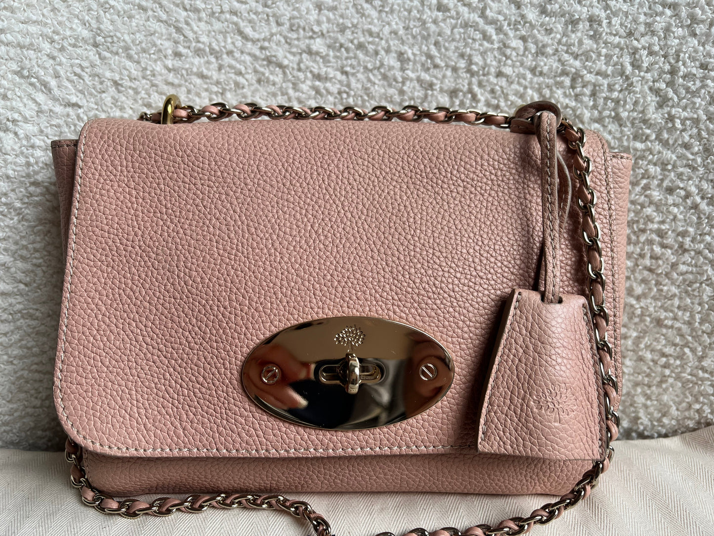 Mulberry Rose Petal Regular Lily with Gold Hardware (RRP £995)