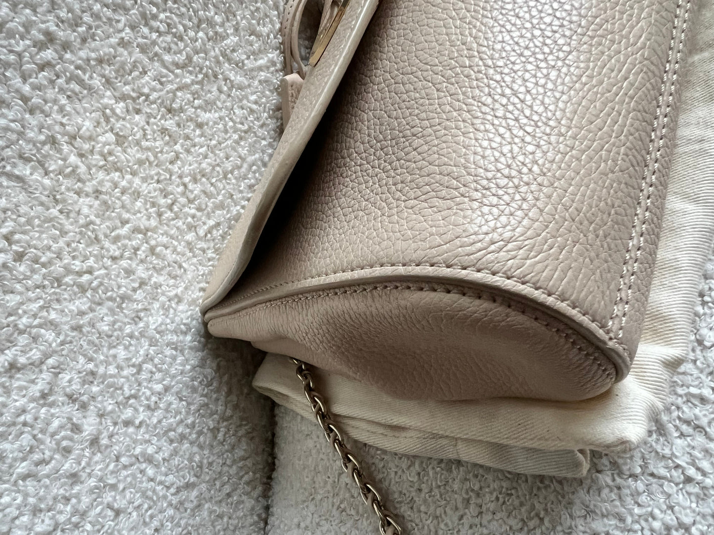 Mulberry Buttercream Regular Lily with Gold Hardware (RRP £995)