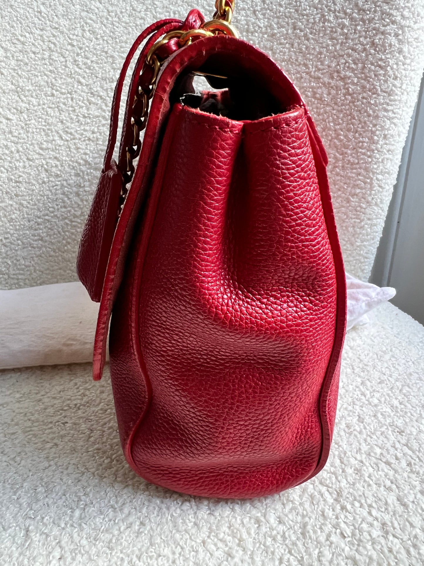 Mulberry Scarlet Medium Lily with Gold Hardware (RRP £1095)