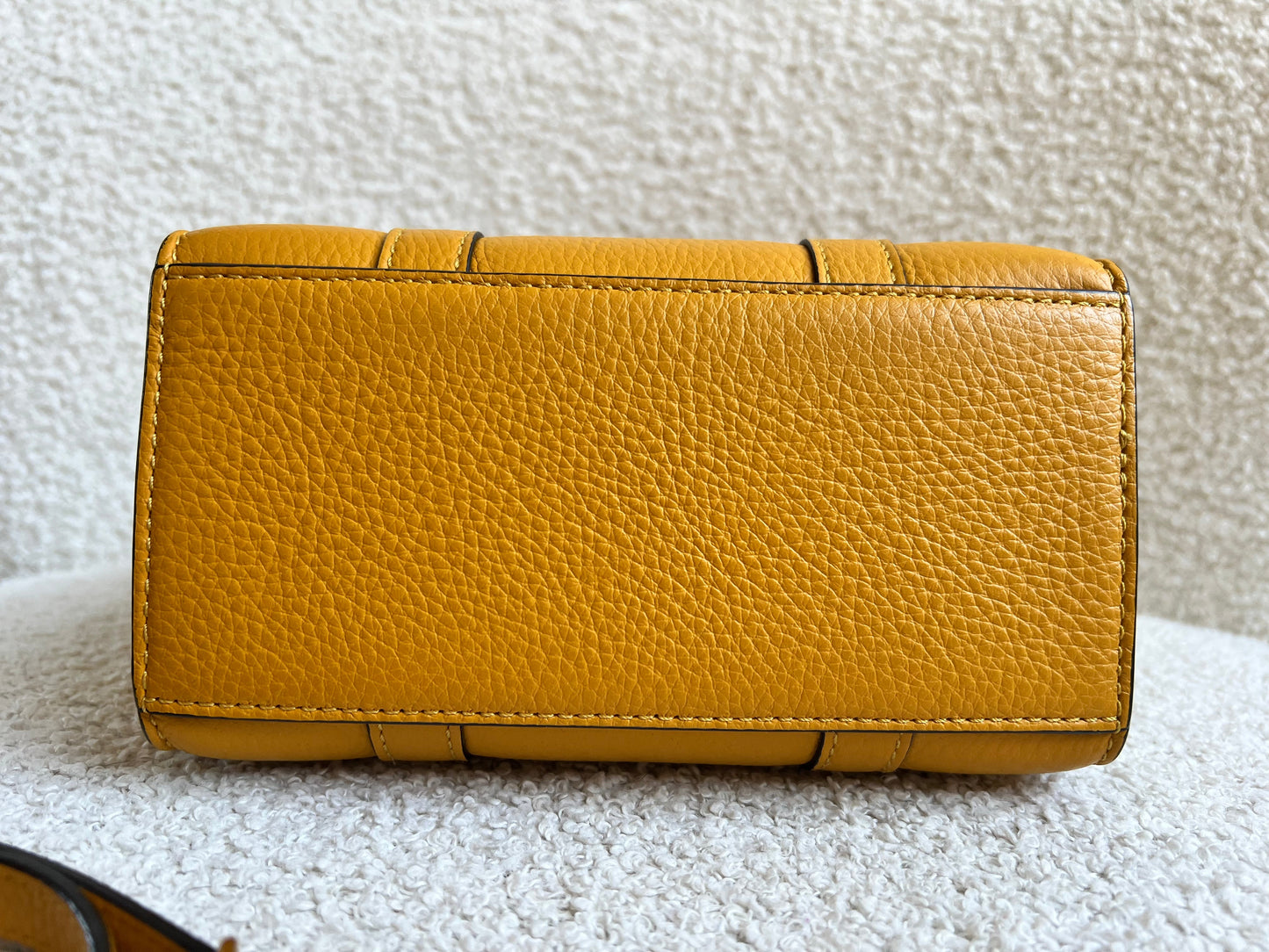 Mulberry Deep Amber Micro Zipped Bayswater (RRP £795)