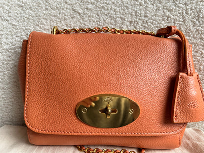 Mulberry Apricot Regular Lily with Gold Hardware (RRP £995)