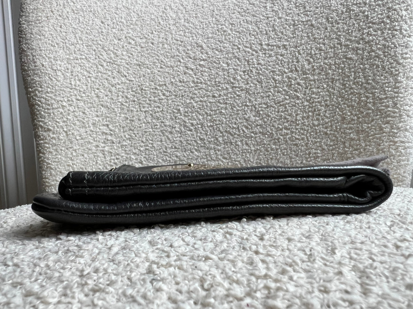 Mulberry Dark Grey Daria Clutch (RRP £550)
