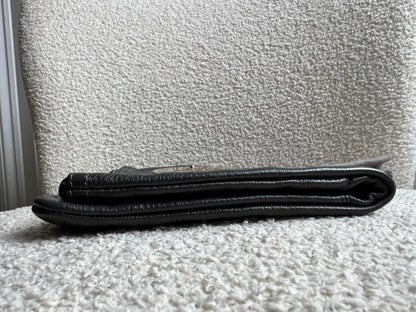 Mulberry Dark Grey Daria Clutch (RRP £550)