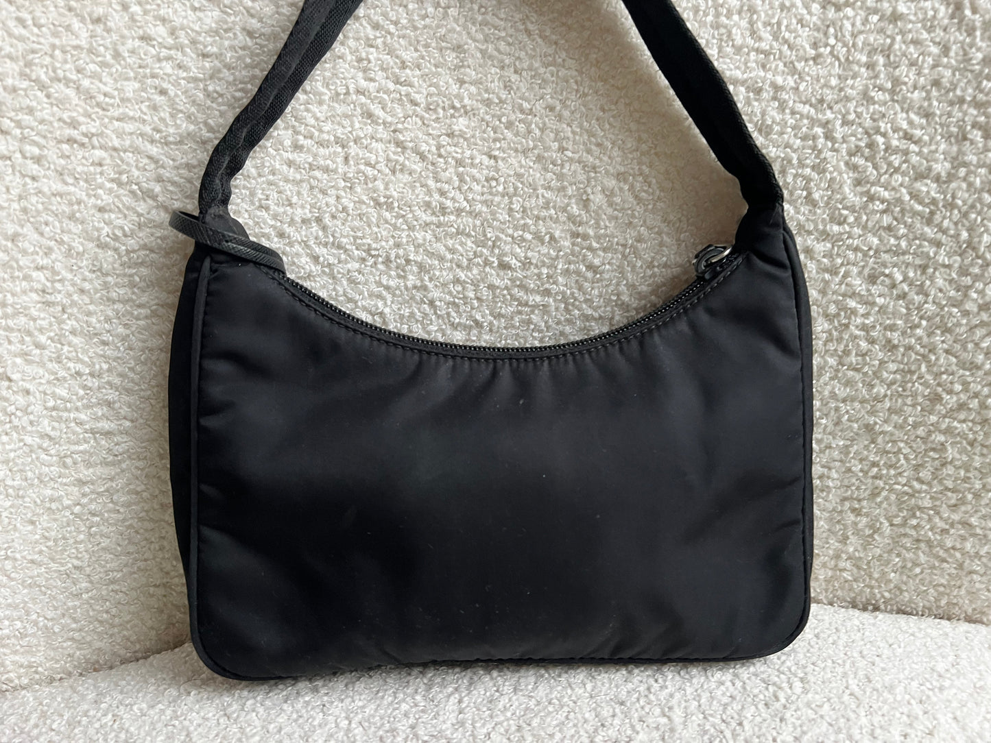 Prada Re-edition Black Nylon Shoulder Bag (RRP £920)