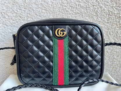 Gucci Mini Black Trapuntata Camera Bag