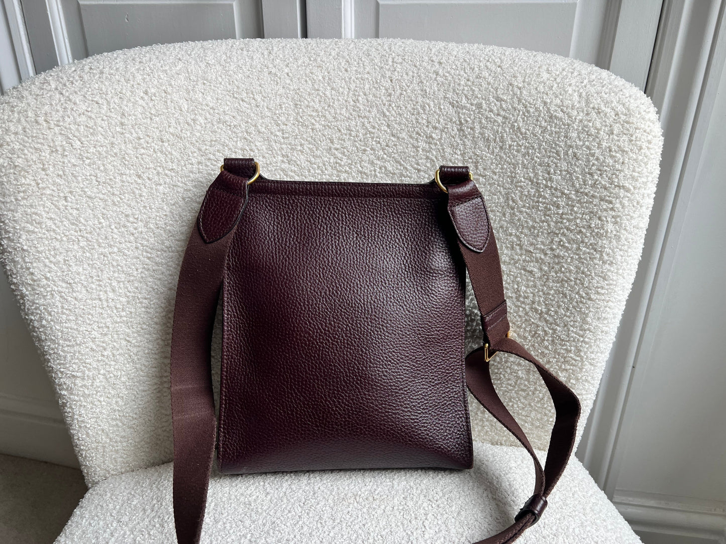 Mulberry Medium Oxblood Antony (RRP £695)