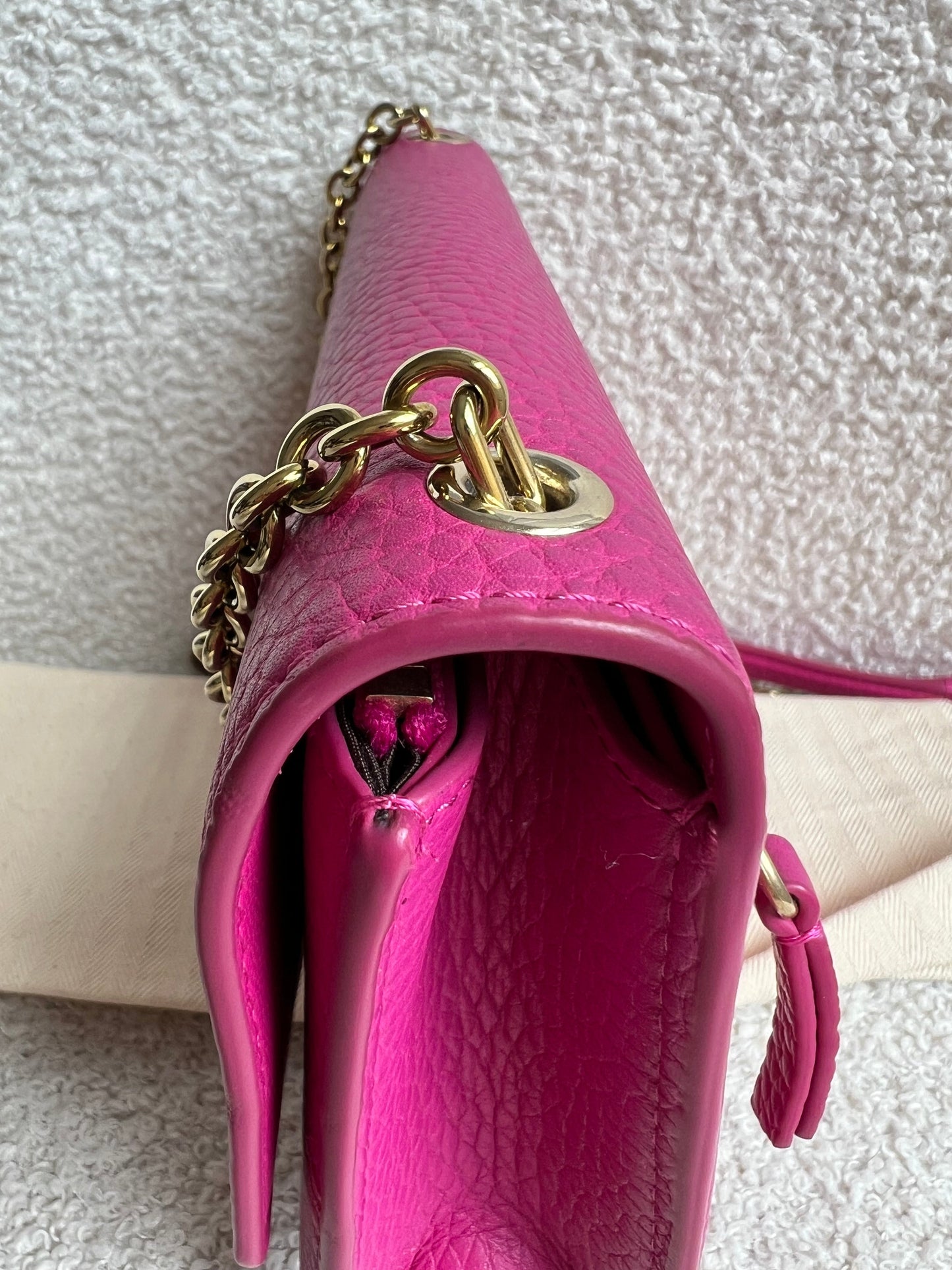 Mulberry Pink Small Darley Shoulder Bag (RRP £695)