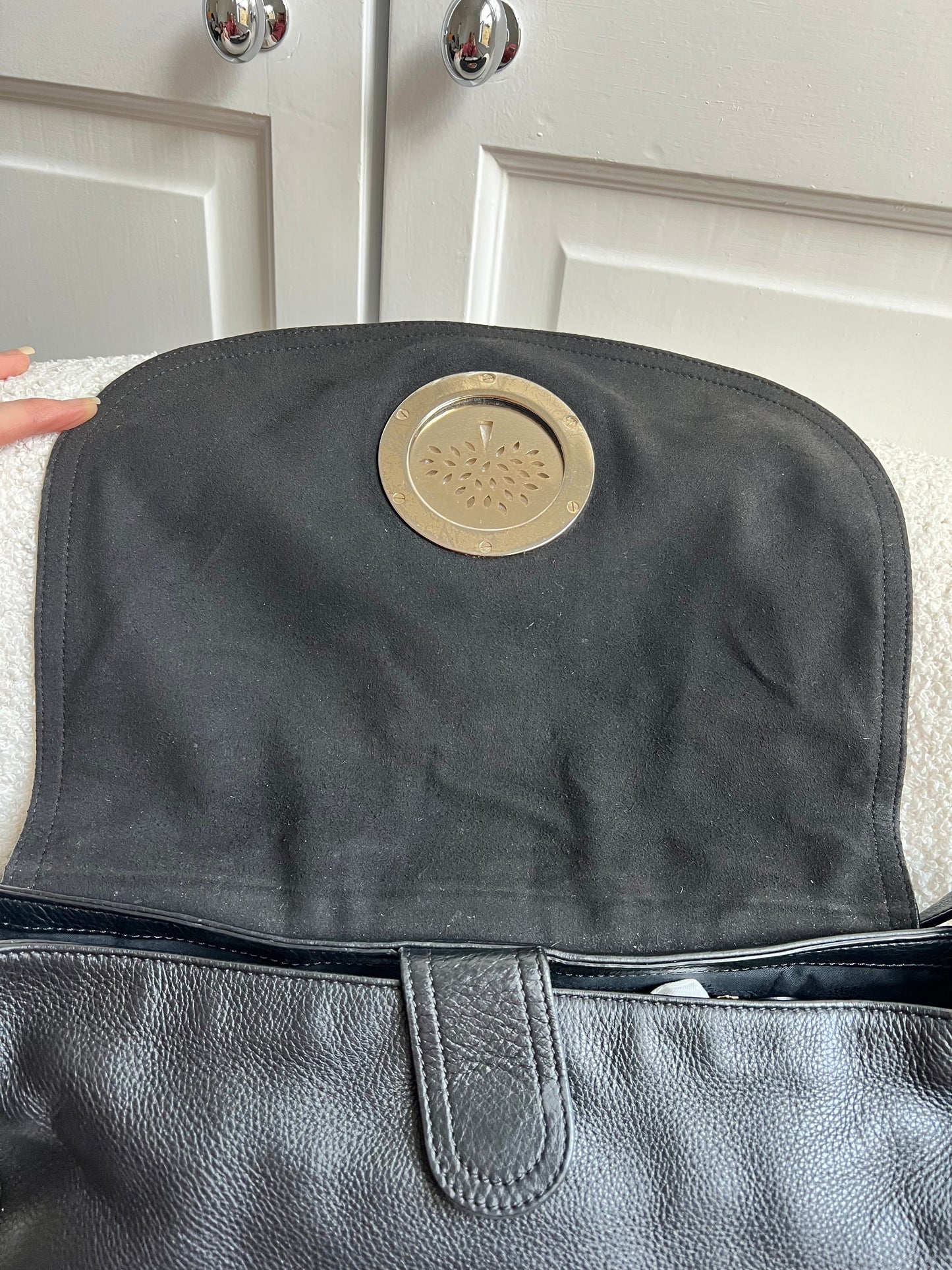 Mulberry Black Daria Satchel (RRP £795)