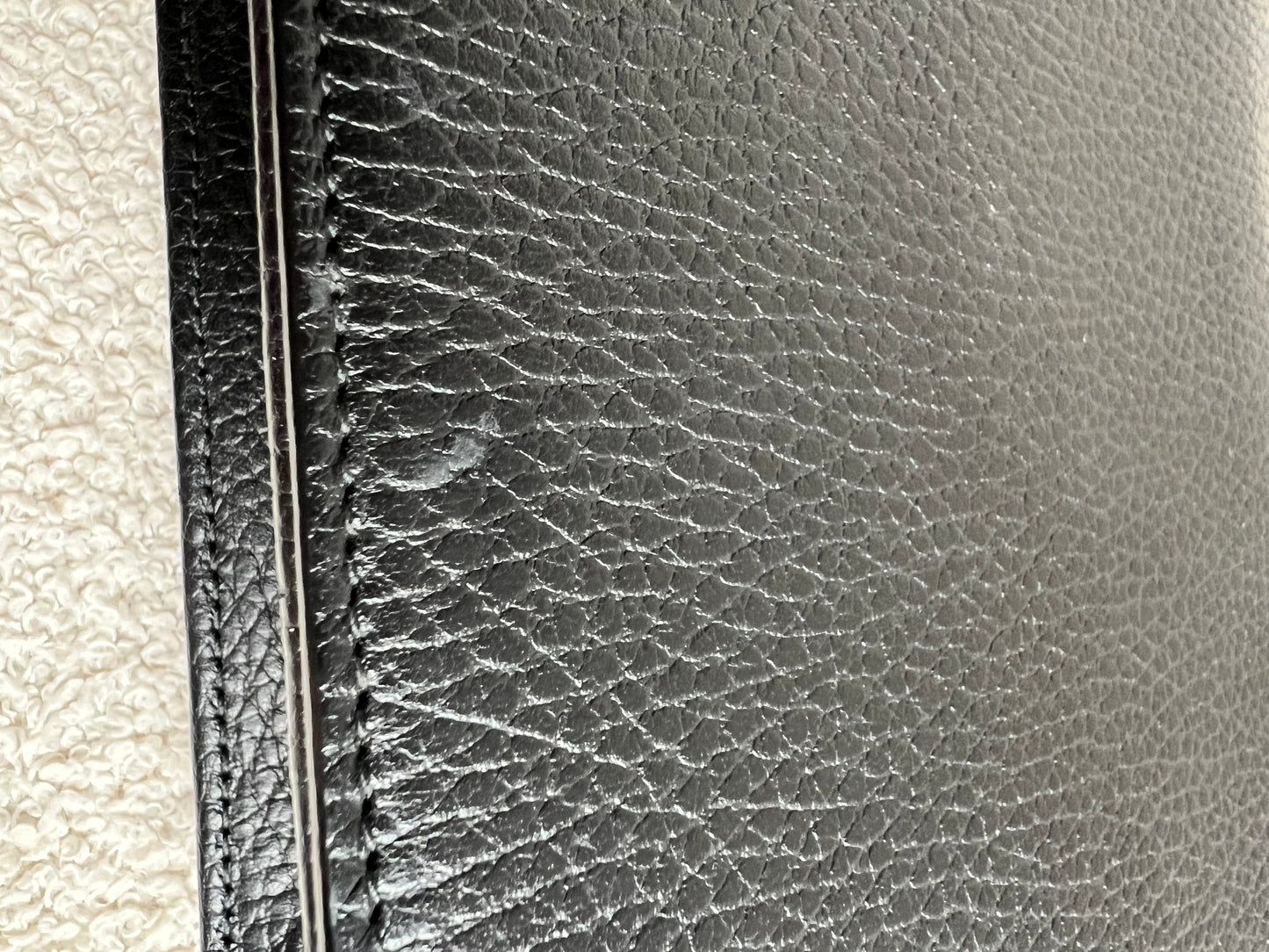 Gucci Interlocking GG Black Small Shoulder Bag