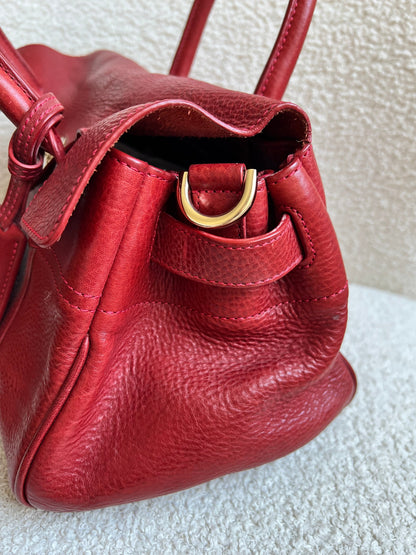 Mulberry Poppy Red Bayswater Satchel (RRP £995)