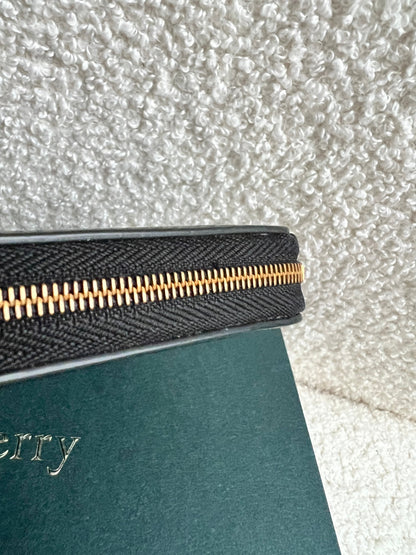 Mulberry Black Plaque Continental Wallet (RRP £375)