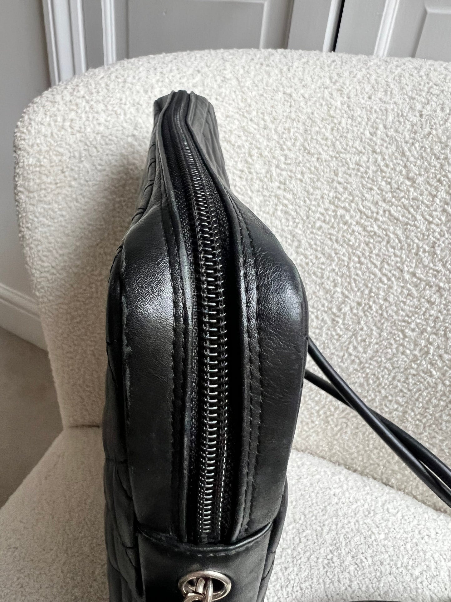 Chanel Black and White Cambon Line Large Crossbody