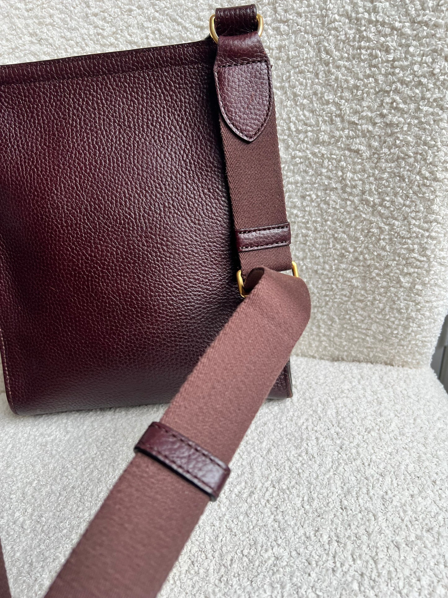 Mulberry Medium Oxblood Antony (RRP £695)
