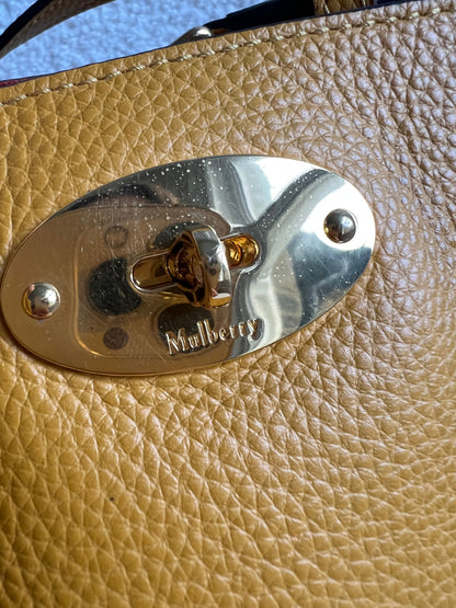 Mulberry Small Deep Amber Bayswater Tote (RRP £795)