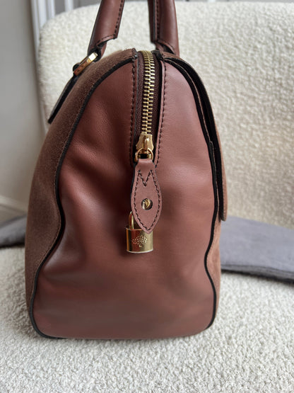 Mulberry Brown Suede Medium Del Rey (RRP £1100)