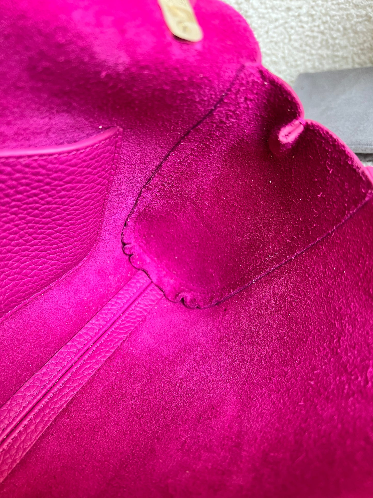 Mulberry Regular Lily in Mulberry Pink Heavy Grain (RRP £995)
