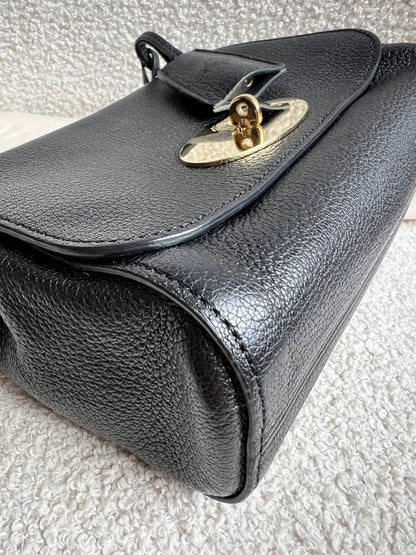 Mulberry Black Regular Lily with Gold Hardware (RRP £995)