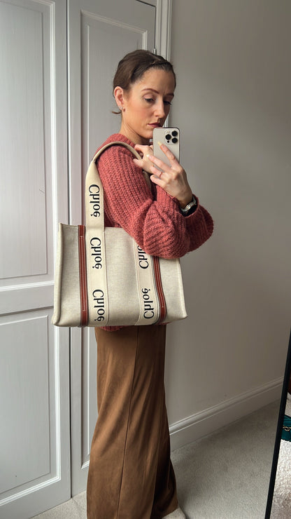 Chloe Medium Woody Tote Bag (RRP £950)