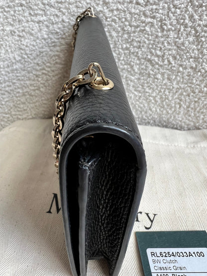 Mulberry Black Bayswater Clutch (RRP £495)