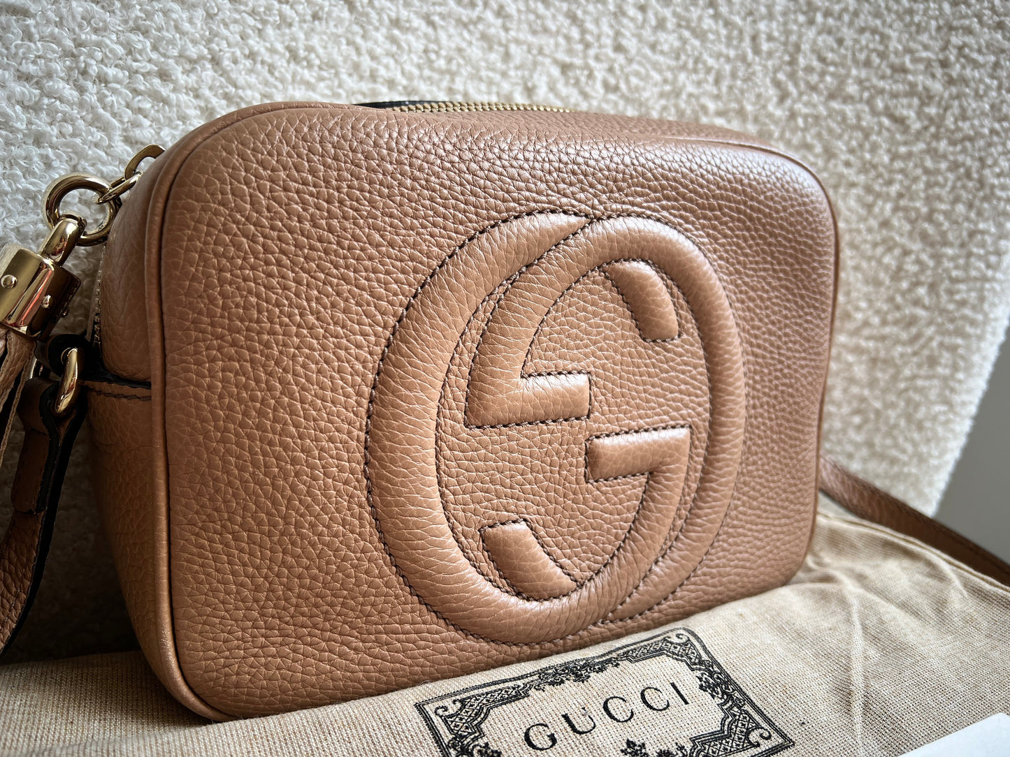 Gucci Rose Beige Soho Disco (RRP £1050)