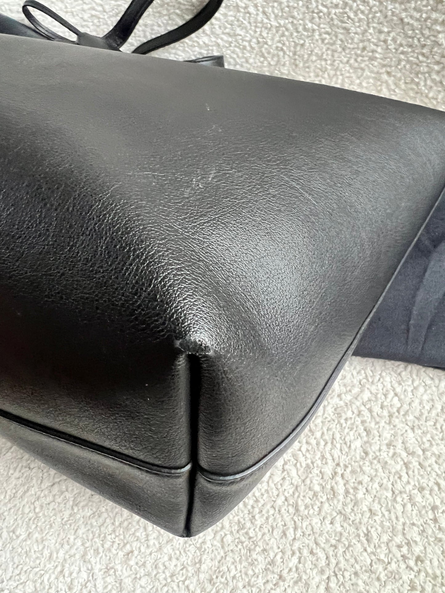 Yves Saint Laurent (YSL) Black E/W Shopping Tote (RRP £1115)