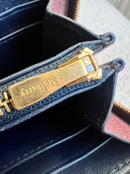 Mulberry Oxblood Continental Wallet (RRP £345)