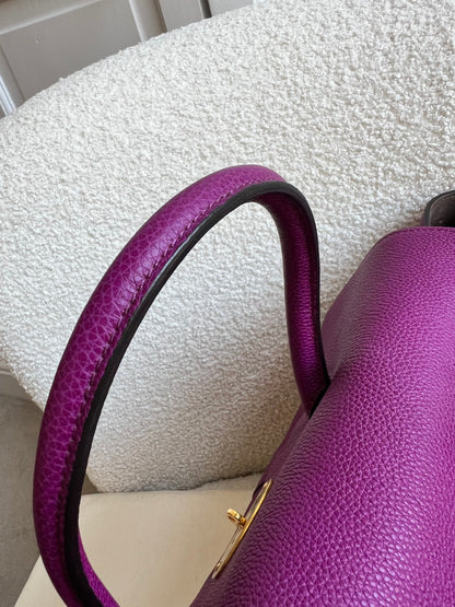 Mulberry Violet Bayswater with Strap (RRP £1,095)