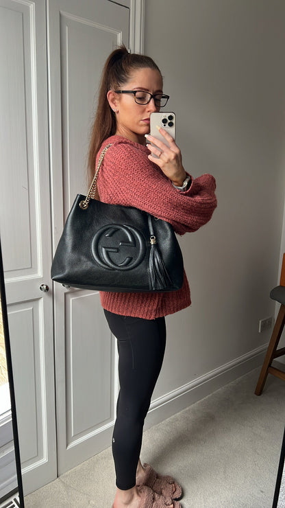 Gucci Black Soho Chain Tote (RRP £1350)