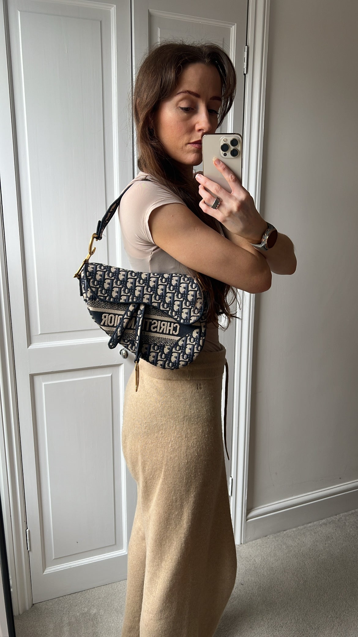 Christian Dior Oblique Saddle Bag