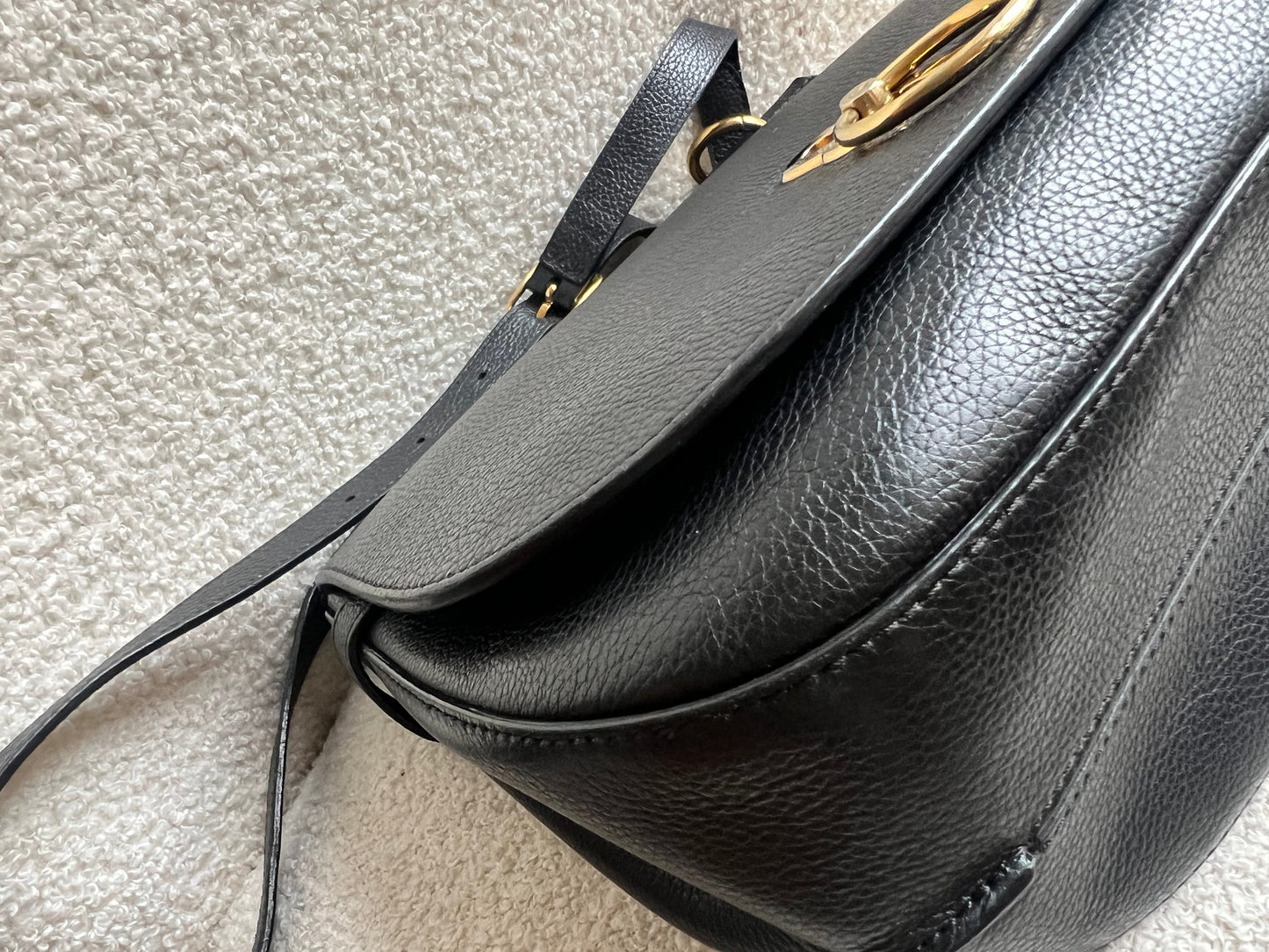 Mulberry Black Amberley Satchel (RRP £1,095)