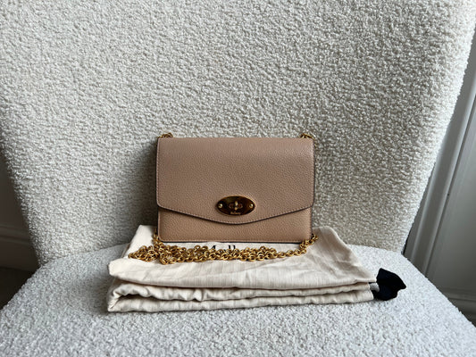 Mulberry Rosewater Small Darley Shoulder Bag (RRP £695)