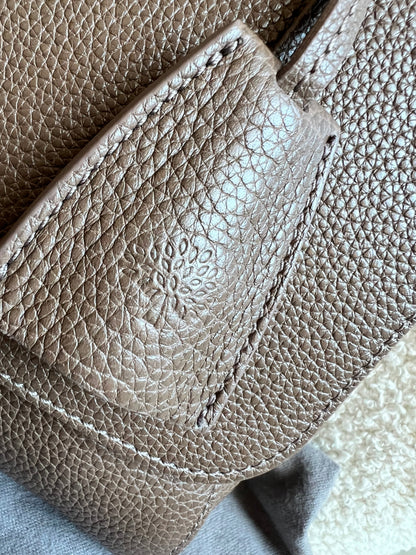 Mulberry Taupe Medium Lily with Silver Hardware (RRP £1095)
