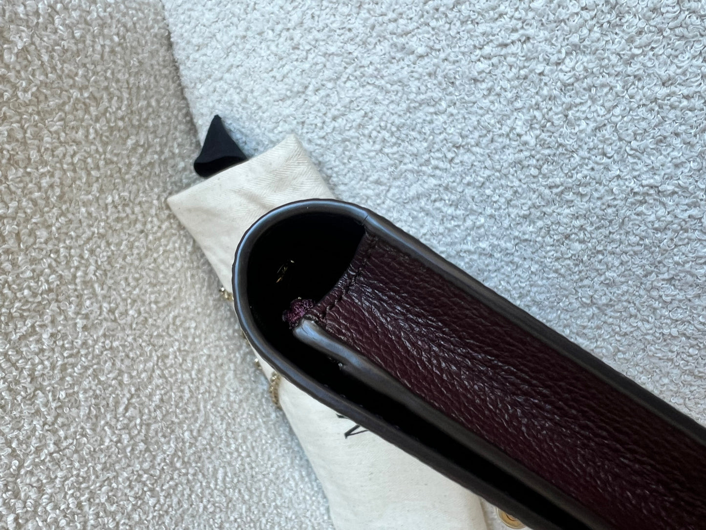 Mulberry Oxblood Bayswater Clutch (RRP £495)
