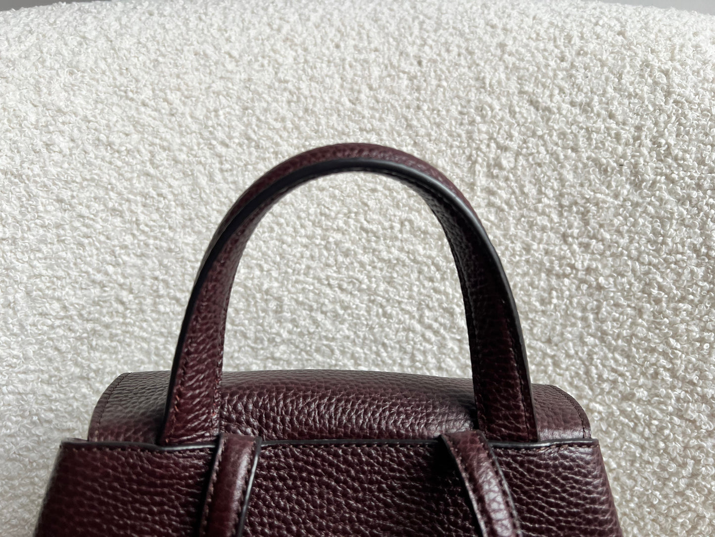 Mulberry Oxblood Mini Bayswater Backpack (RRP £695)