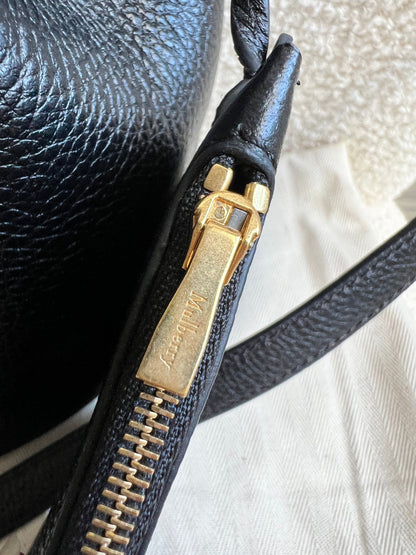 Mulberry Black Abbey Bucket Bag (RRP £695)