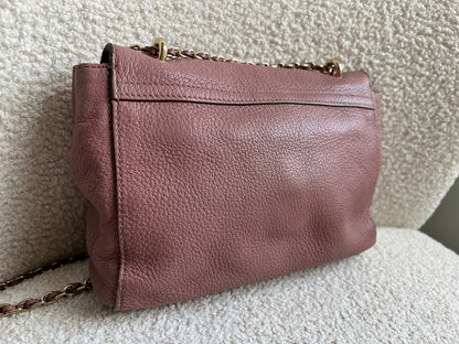 Mulberry Blush Regular Lily with Gold Hardware