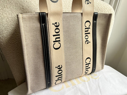 Chloe Medium Woody Tote Bag (RRP £950)