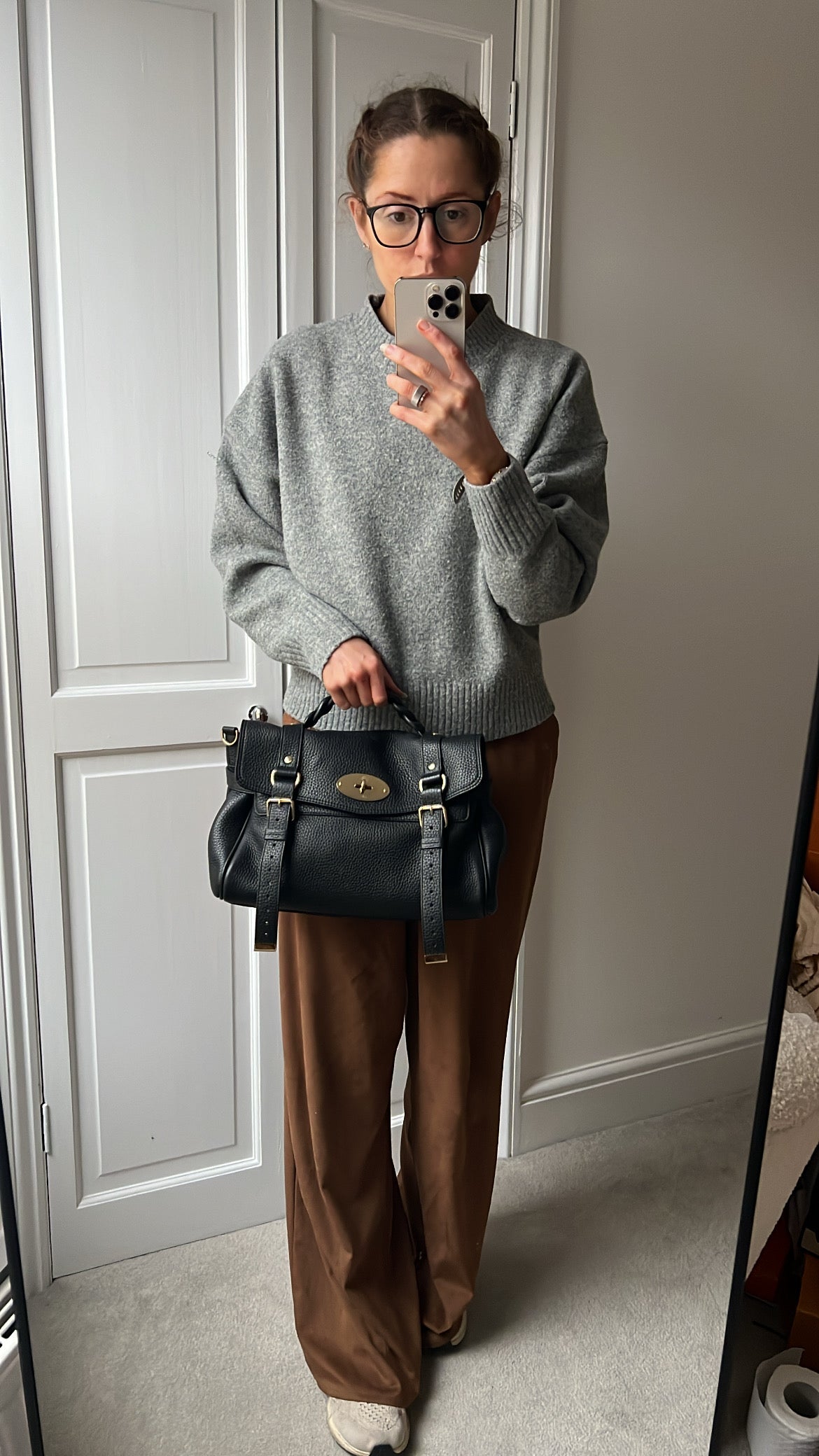 Mulberry Black Regular Alexa (RRP £1250)