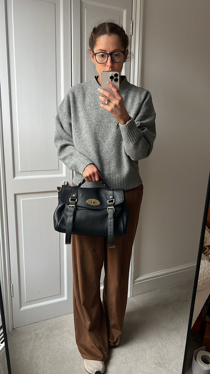 Mulberry Black Regular Alexa (RRP £1250)