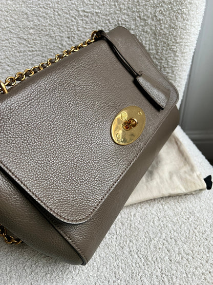 Mulberry Clay Medium Lily with Gold Hardware (RRP £1095)