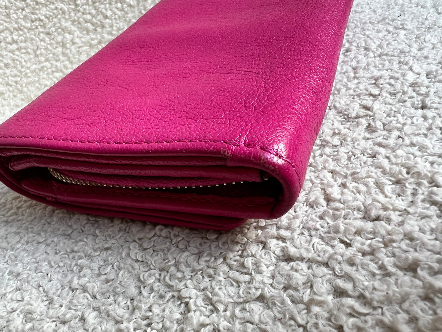 Mulberry Pink French Purse (RRP £275)