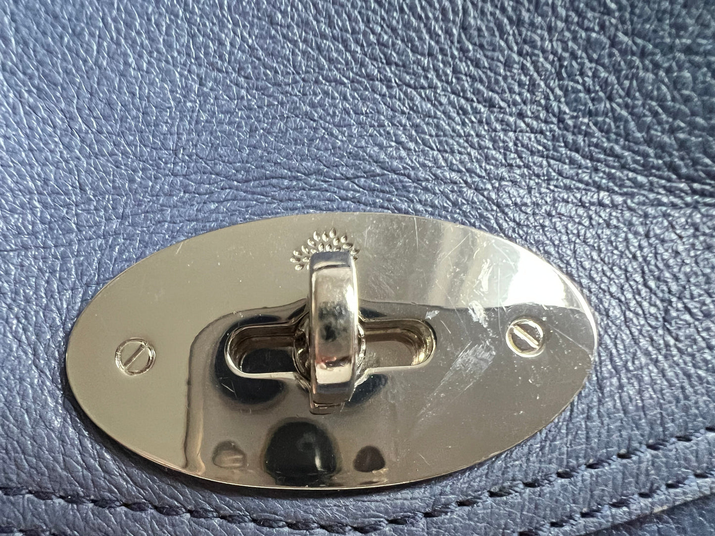 Mulberry Slate Blue Mini Alexa (RRP £850)