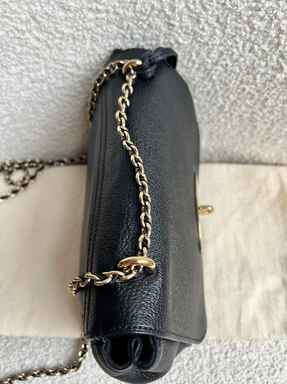 Mulberry Black Regular Lily with Gold Hardware (RRP £995)