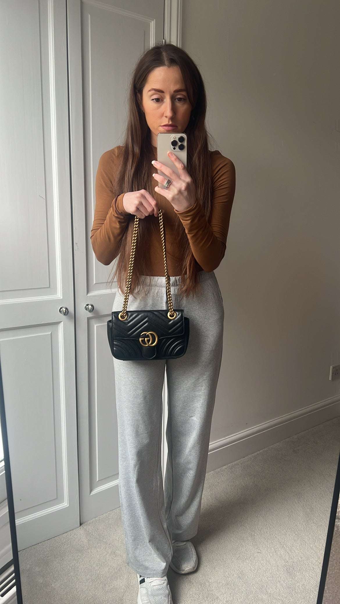 Gucci GG Black Marmont Mini Shoulder Bag (RRP £1,890)