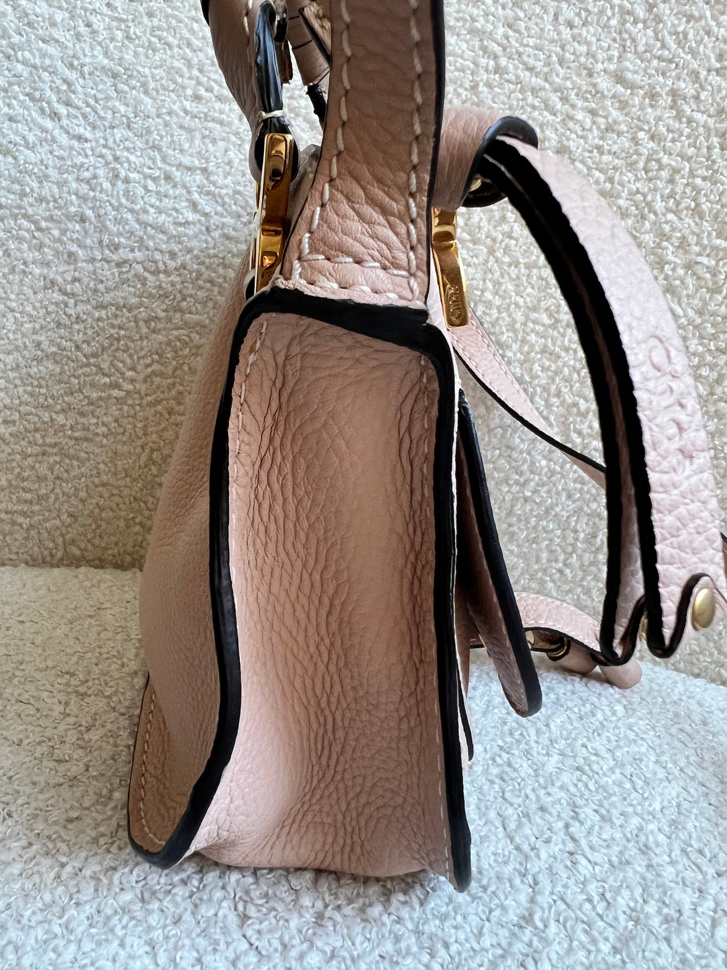 Chloe Softy Pink Mini Marcie Handbag (RRP £1050)