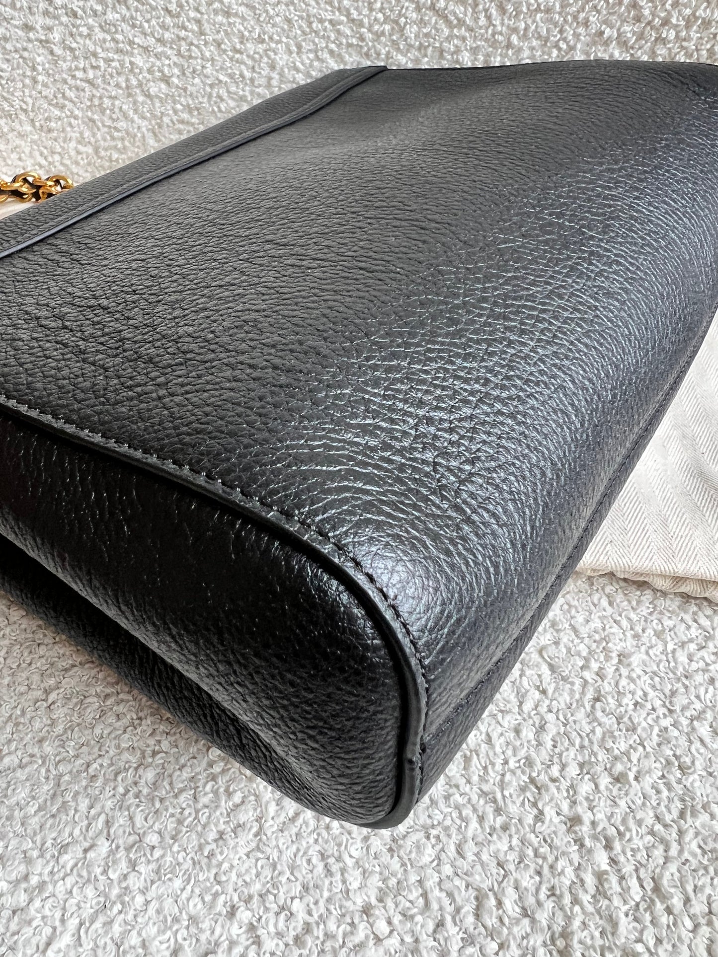 Mulberry Black Medium Lily with Gold Hardware (RRP £1095)