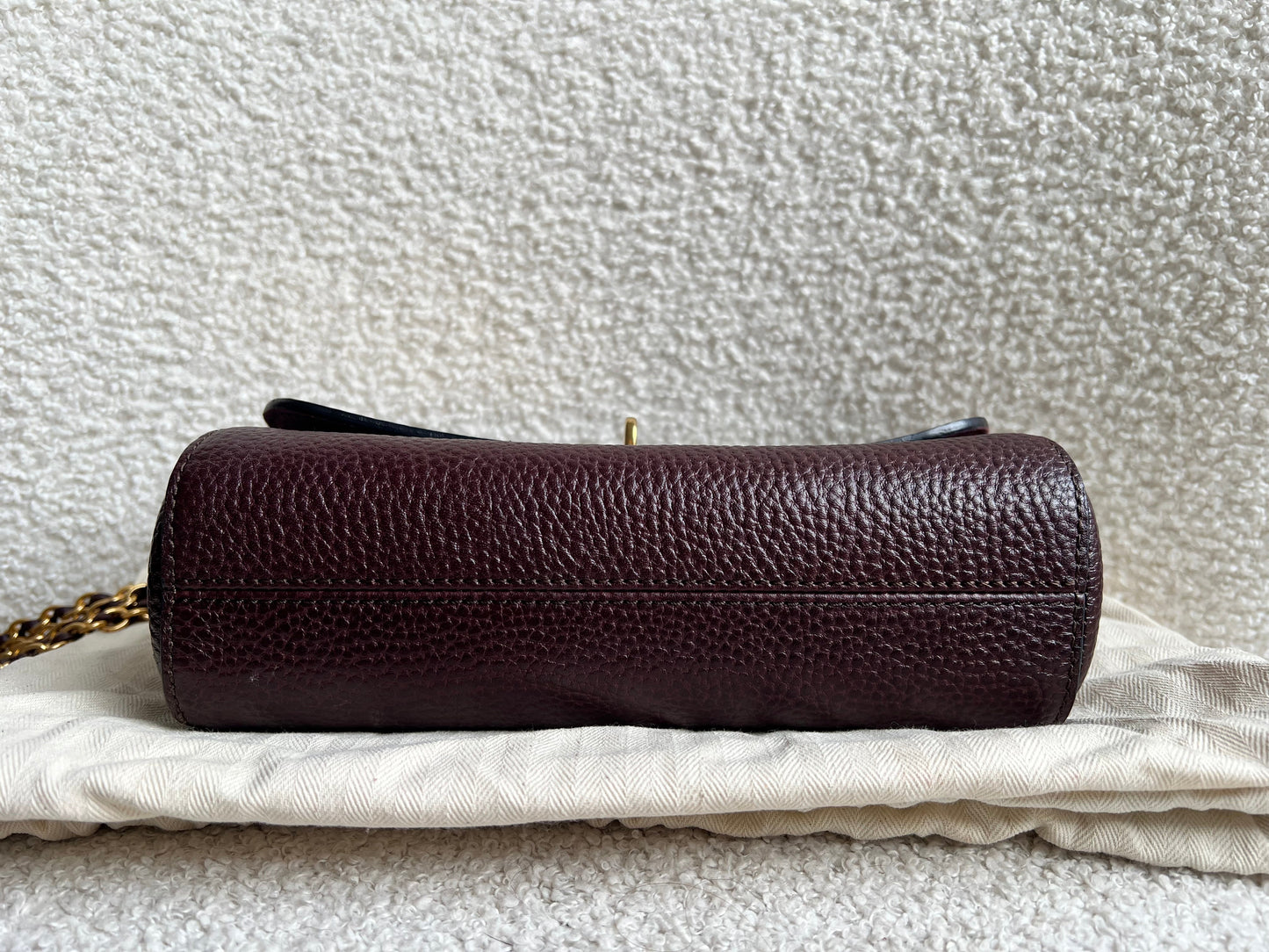 Mulberry Oxblood Regular Lily with Gold Hardware (RRP £995)