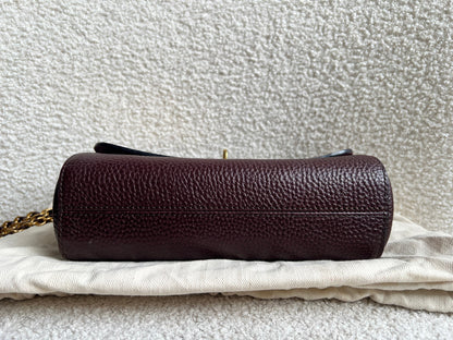 Mulberry Oxblood Regular Lily with Gold Hardware (RRP £995)