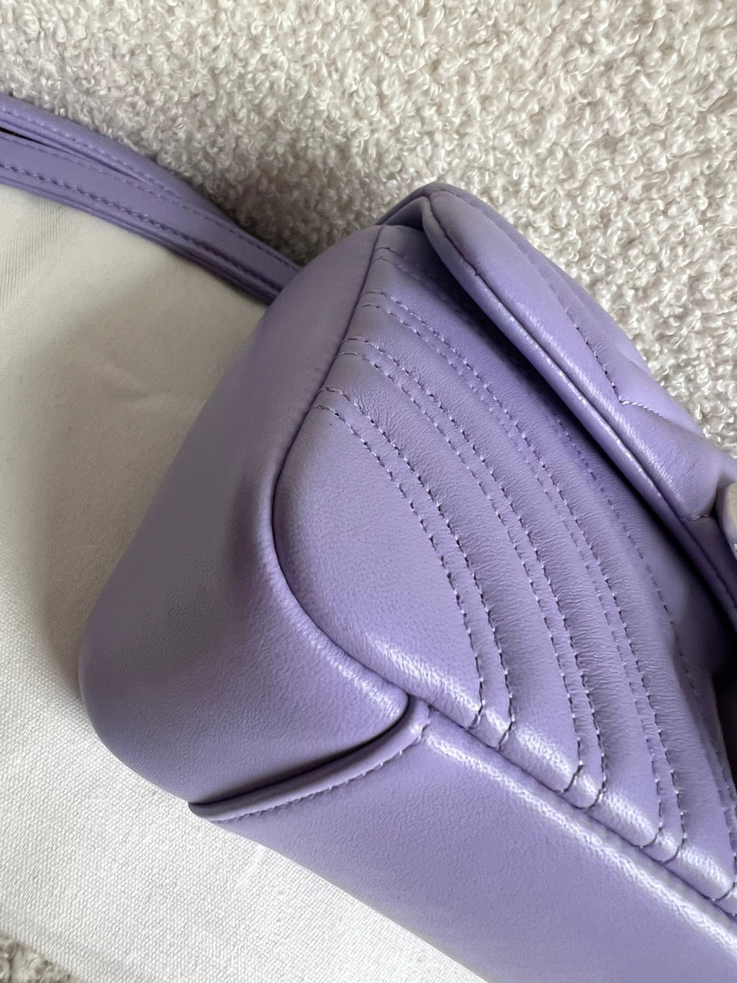 Gucci GG Purple Marmont Mini Shoulder Bag (RRP £1,890)