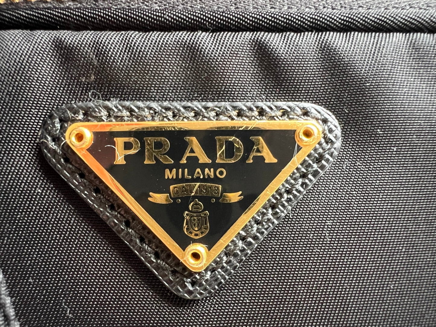 Prada Re-Nylon Duet Black Bucket Bag (RRP £1380)